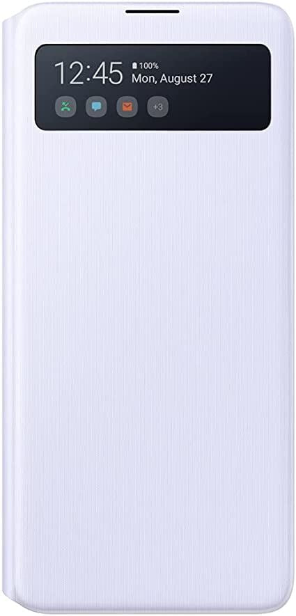 Samsung Galaxy Note 10 Lite S View Wallet Cover White - EF-EN770PWEGEU