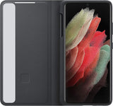 Samsung Galaxy S21 Ultra Smart Clear View Black Cover with S Pen