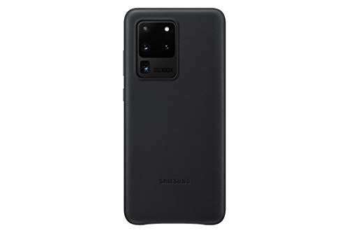 Samsung Galaxy S20 Ultra Leather Cover Black Case EF-VG988LBEG