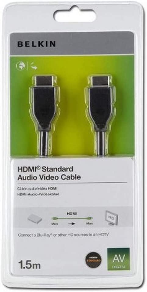 Belkin 1.5M High Speed HDMI Cable - F3Y017R1.5MBLK