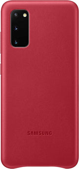 Samsung Galaxy S20 Leather Cover Red - EF-VG980LREGEU