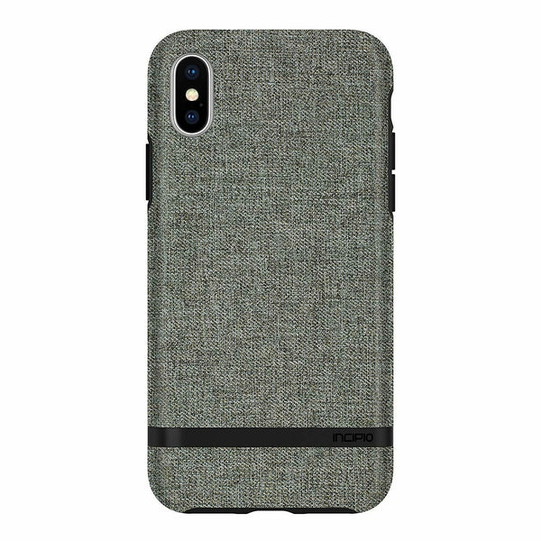Incipio Esquire Series Case Back Cover for iPhone X XS Forest Grey IPH-1631-FGY