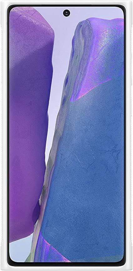 Samsung Galaxy Note 20 Clear Protective Cover White - EF-GN980CWEGEU