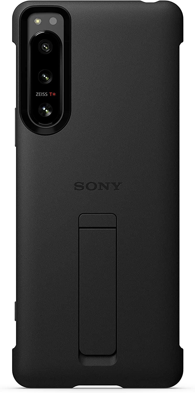 Sony Xperia 5 IV Style Back Cover Black - XQZCBCQB.ROW