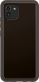 Samsung Galaxy A03 Soft Clear Cover Black - EF-QA036TBEGEU