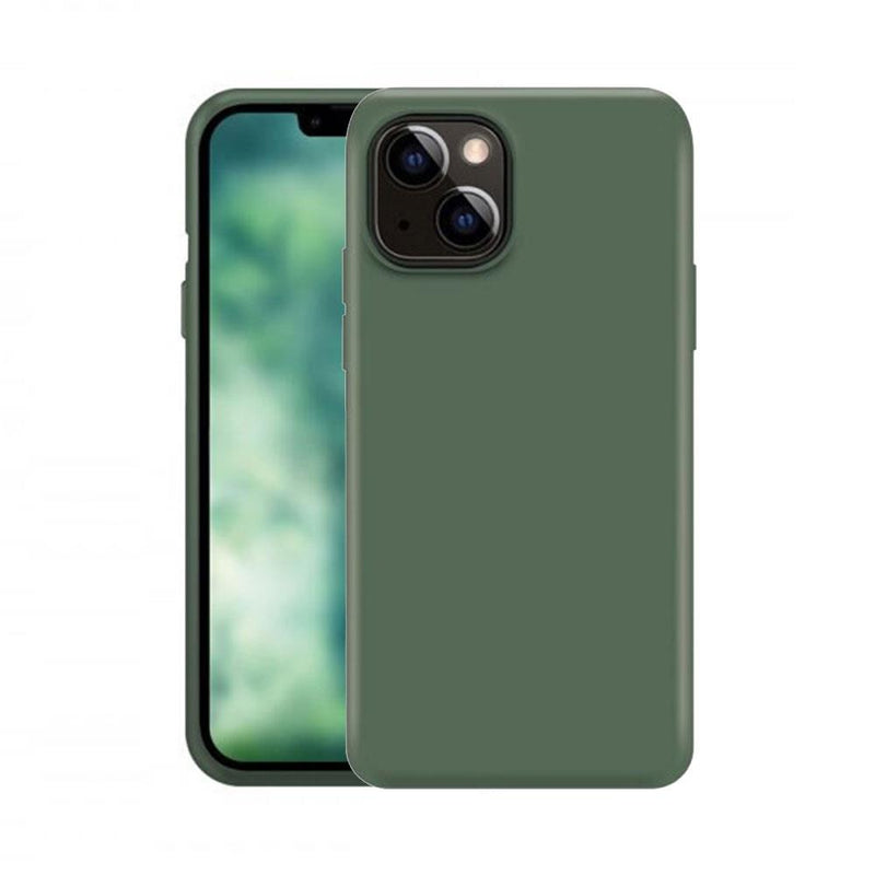 Xqisit Silicone Case for iphone 14 Plus 6.7" Eucalyptus - 50444