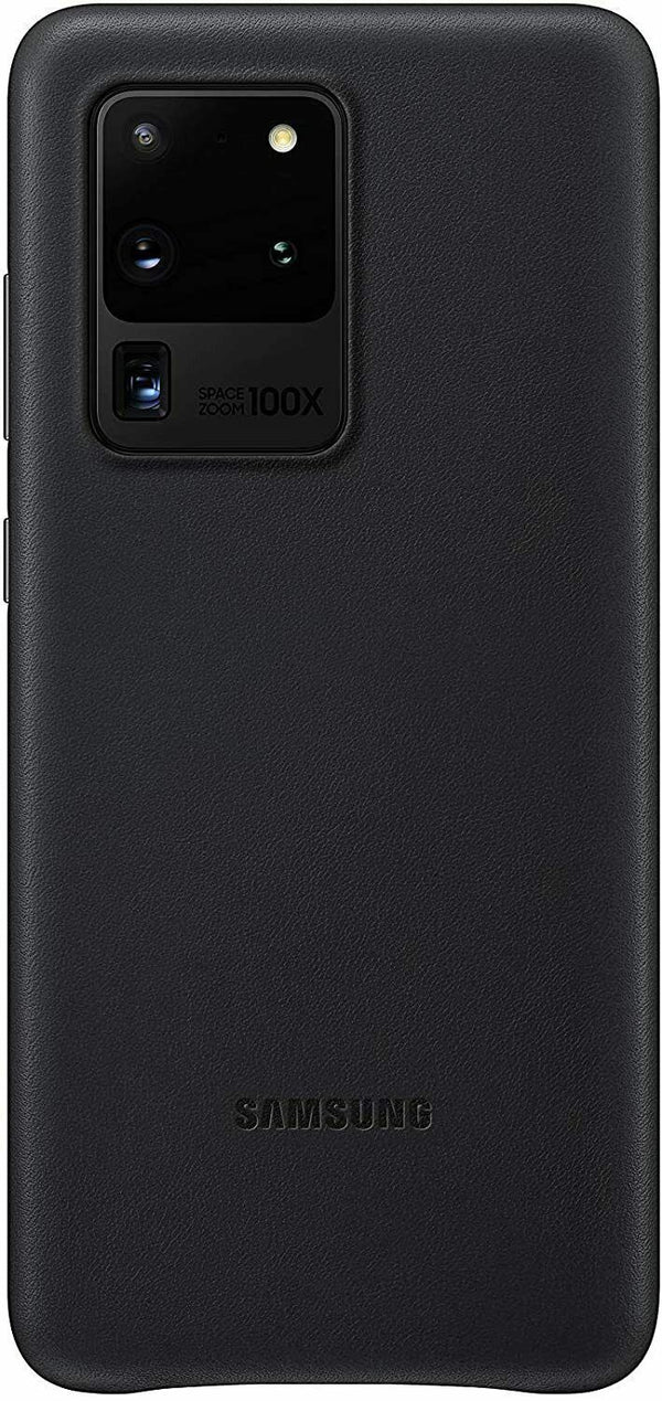 Samsung Galaxy S20 Ultra Leather Cover Black Case EF-VG988LBEG