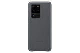 Samsung Galaxy S20 Ultra Leather Cover Grey Case EF-VG988LJEG