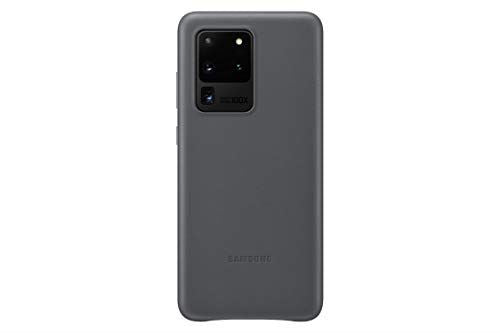 Samsung Galaxy S20 Ultra Leather Cover Grey Case EF-VG988LJEG