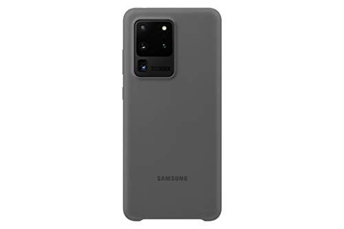 Samsung Galaxy S20 Ultra 5G Silicone Cover Grey Case EF-PG988TJEG