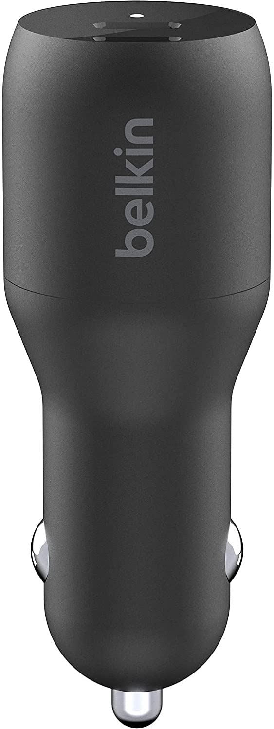 Belkin 36W USB C Car Charger Black - F7U013dsBLK