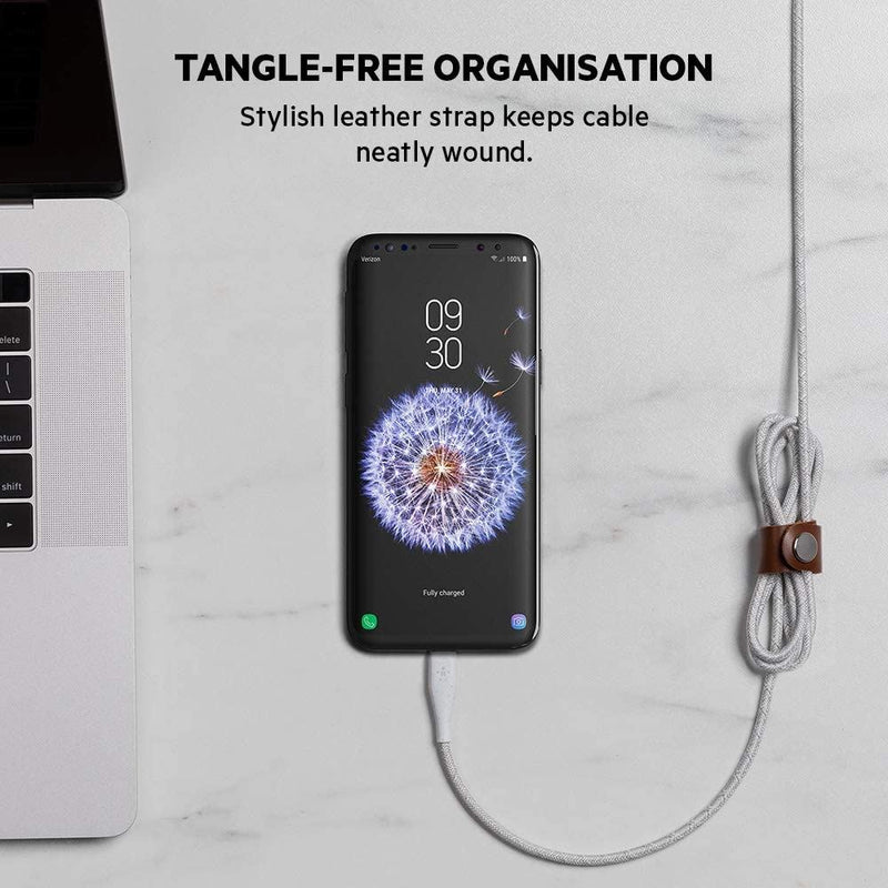 Belkin Duratek Plus 1.2M USB A to USB C Cable Black - F2CU069bt04-BLK