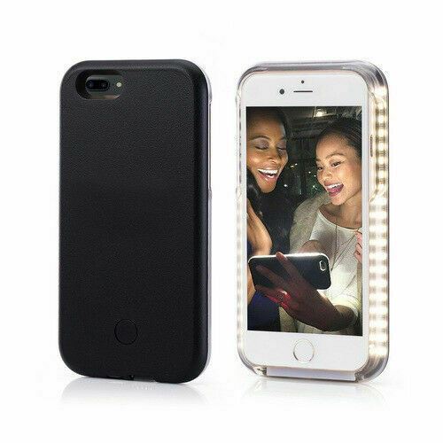 Casu Selfie Light Up LED Case Cover iPhone 7/8/SE 2020 4.7" Black 32621CU71