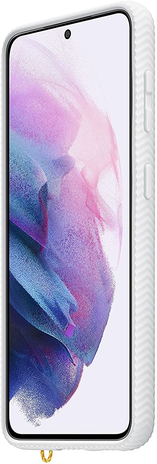 Samsung Galaxy S21 Clear Protective Cover White - EF-GG991CWEGWW