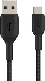 Belkin Boost Charge 1M USB A to USB C Cable Black - CAB002bt1Mbk