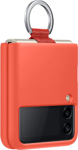 Samsung Galaxy Z Flip 3 Silicone Cover with Ring Coral - EF-PF711TPEGWW