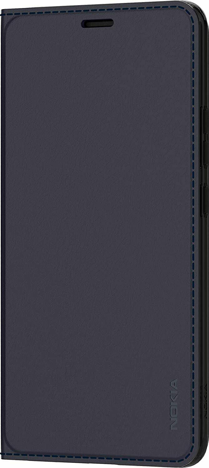 Genuine Nokia 9 Leather Flip Cover Case CP-290 Dark Blue 8P00000066