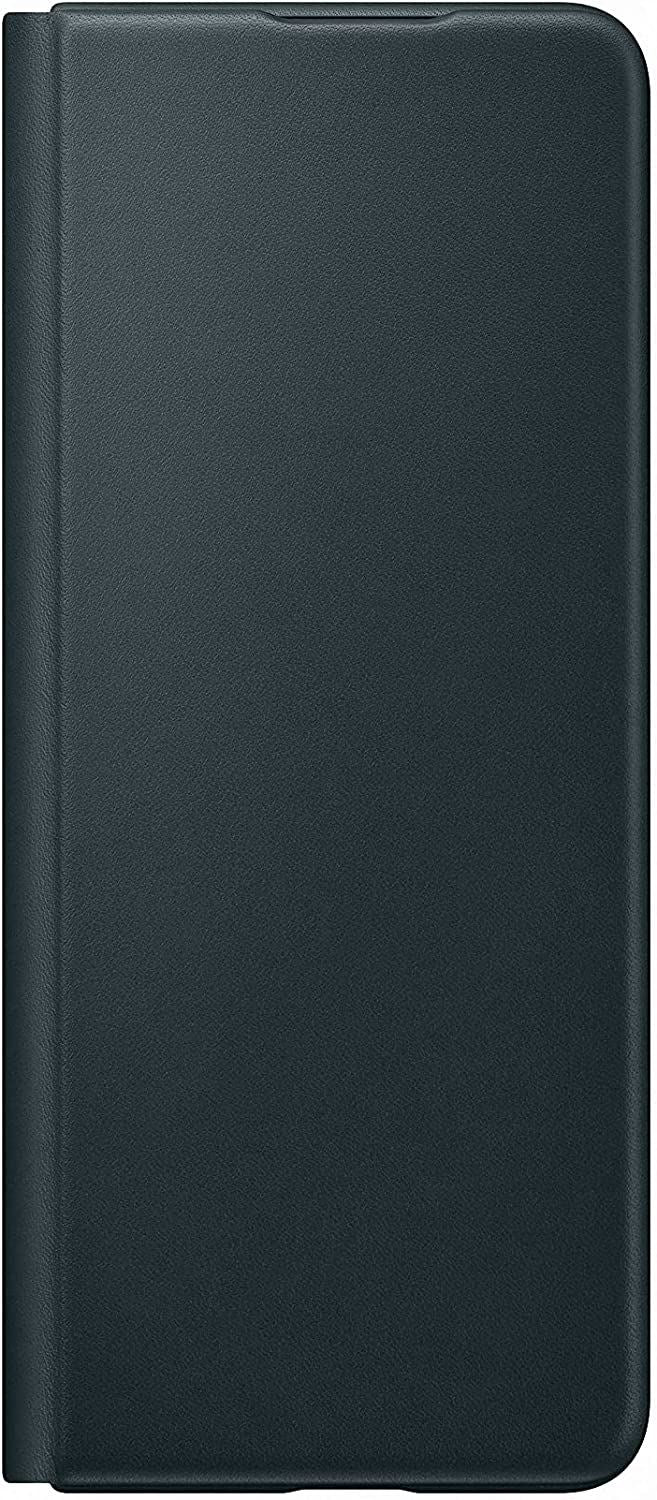 Samsung Galaxy Z Fold 3 Leather Flip Cover Green - EF-FF926LGEGWW