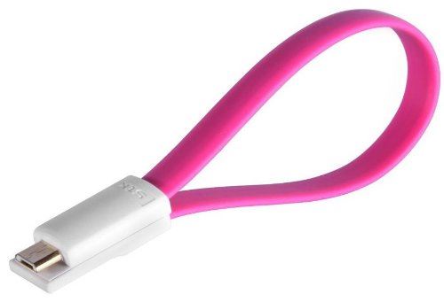 STK Micro USB Magnetic Data Cable - Pink