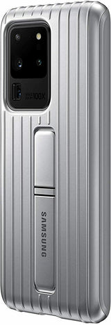 Samsung Galaxy S20 Ultra Protective Silver Standing Cover Case EF-RG988CSEG