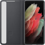 Samsung Galaxy S21 Ultra Smart Clear View Cover Black - EF-ZG998CBEGEW