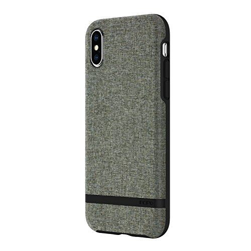 Incipio Esquire Series Case Back Cover for iPhone X XS Forest Grey IPH-1631-FGY