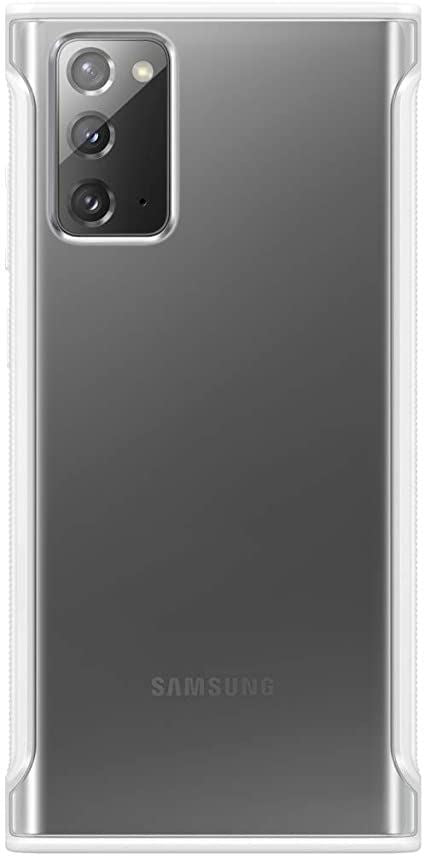 Samsung Galaxy Note 20 Clear Protective Cover White - EF-GN980CWEGEU
