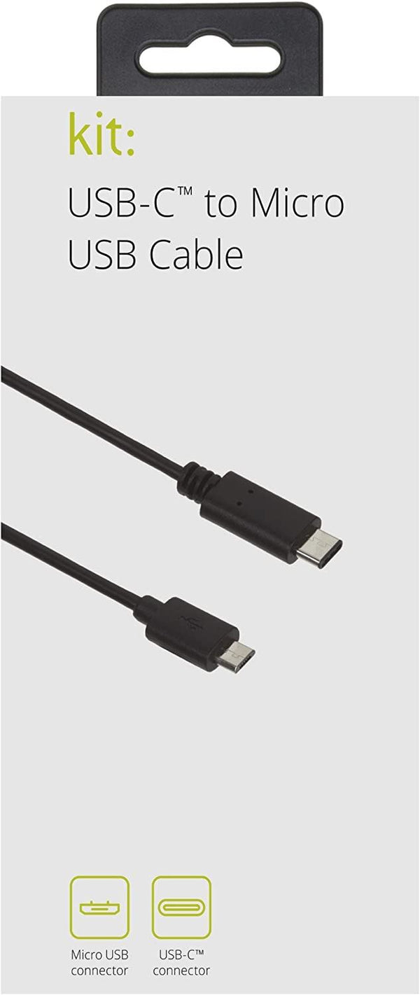 Kit USB C to Micro Cable Black - CMUSBDAT