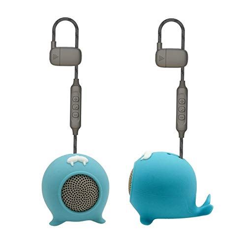 Muvit 3W Aniball Whale Wireless Speaker Blue - MLSSP0015
