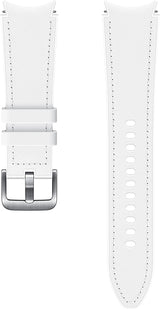 Samsung Galaxy Watch 4/5/5 Pro Hybrid Leather Band 20mm M/L White - ET-SHR89LWEGEU