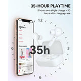 Aukey TWS Wireless Earbuds White - EP-T21S