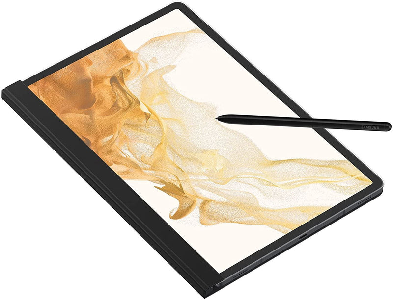 Samsung Galaxy Tab S7/S8 Plus Note View Cover Black - EF-ZX800PBEGEU