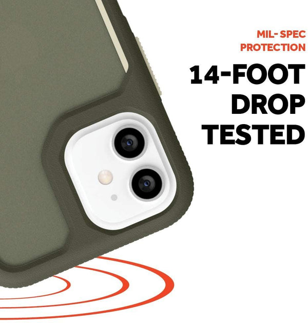 Griffin Survivor Endurance for iphone 12 Mini Green - GIP-054-GBW