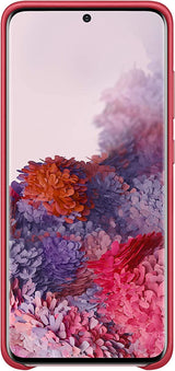 Samsung Galaxy S20 Leather Cover Red - EF-VG980LREGEU
