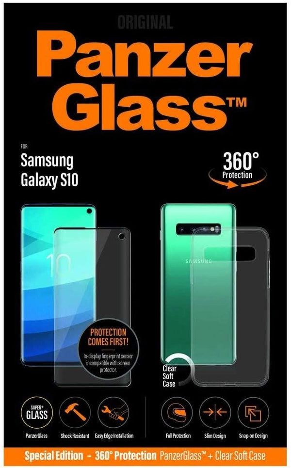 Panzer Glass 360 Protection for Samsung Galaxy S10 with Clear Cover - B7175