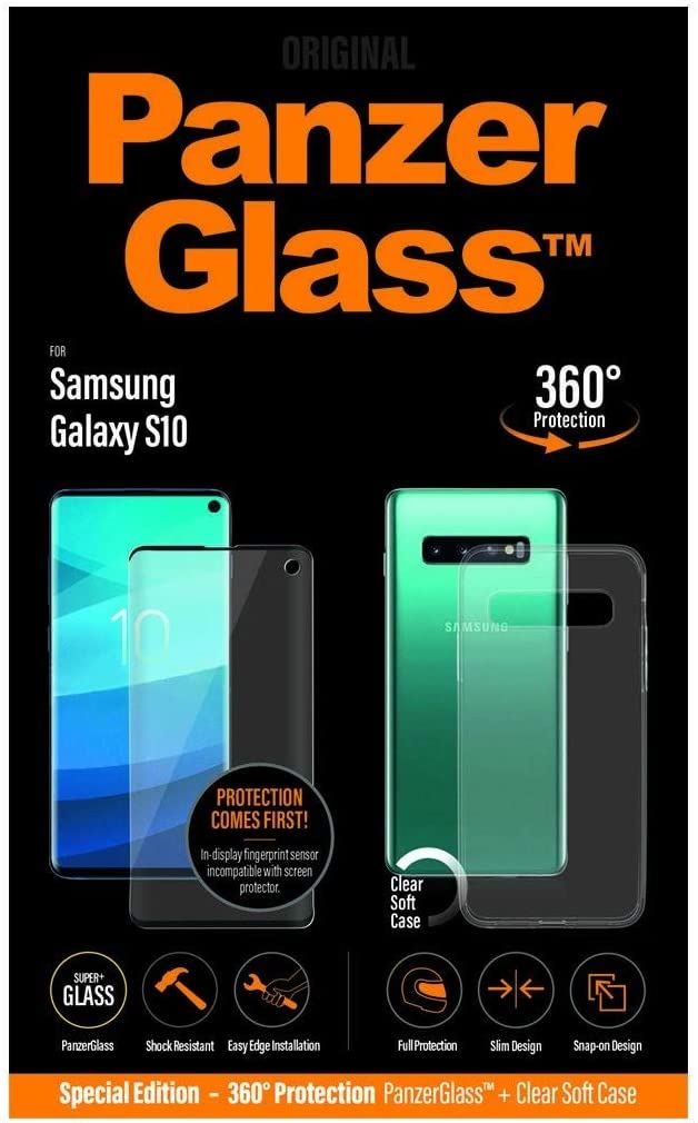 Panzer Glass 360 Protection for Samsung Galaxy S10 with Clear Cover - B7175