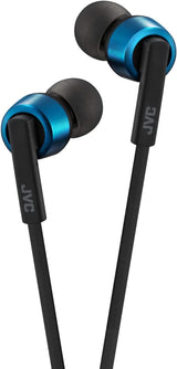 JVC In Ear 3.5mm Headphones with Mic Blue - HA-FX51M-A-E