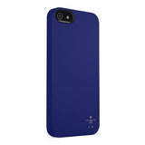 Genuine Belkin Shield Matte Case Cover iPhone 5 5S SE Indigo Blue F8W127vfC06