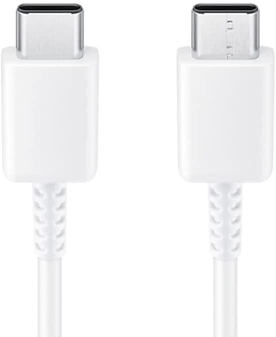 Samsung 1M 25W USB C to C Charging Cable White - EP-DA705BWEGWW