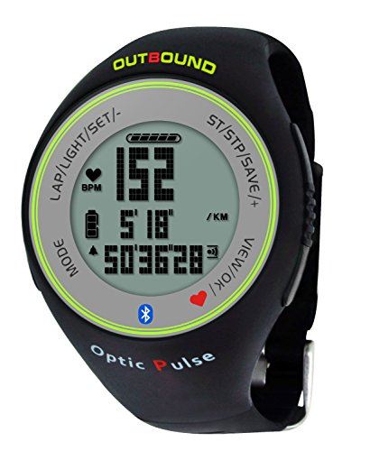 Outbound Bluetooth Optic Pulse Watch Fitness Activity Tracker Heart Rate Monitor