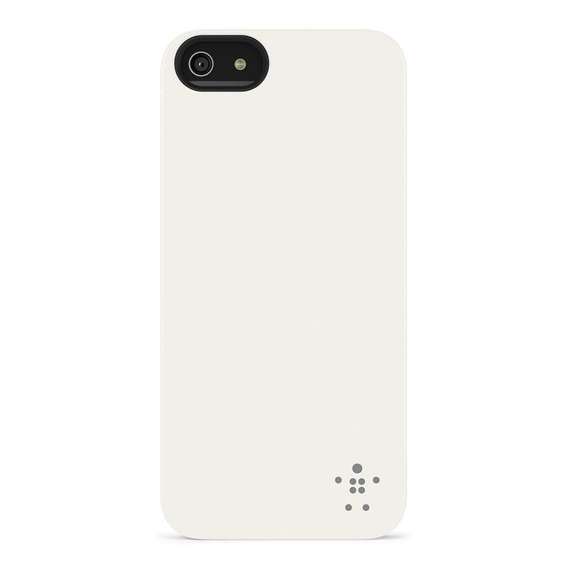 Genuine Belkin Shield Matte Case Cover for iPhone 5 5S SE White F8W127vfC05