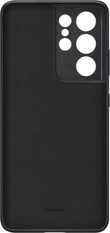 Samsung Galaxy S21 Ultra Leather Cover Black - EF-VG998LBEGWW