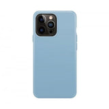 Xqisit Silicone Case for iphone 14 Pro Max 6.7" Blue Fog - 50550