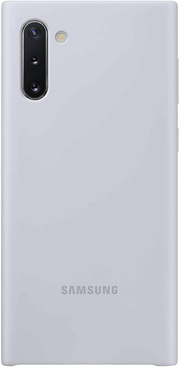 Genuine Samsung Galaxy Note 10 Silicone Cover Case Silver EF-PN970TSEG