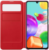 Samsung Galaxy A41 S View Flip Cover White Folio Case EF-EA415PWEGEU