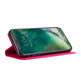 Xqisit Wallet Case Viskan Pouch Cover for iphone X XS 5.8" Pink 30608