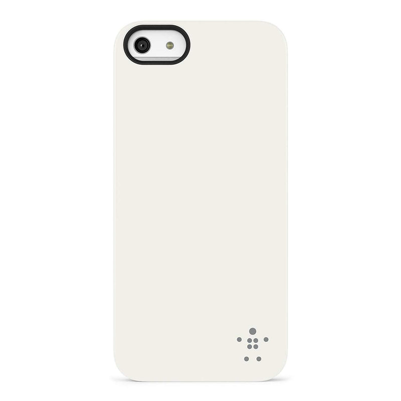 Genuine Belkin Shield Matte Case Cover for iPhone 5 5S SE White F8W127vfC05