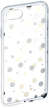 Xqisit Shell Dots Case for Apple iPhone 7 - Clear/Gold /Silver