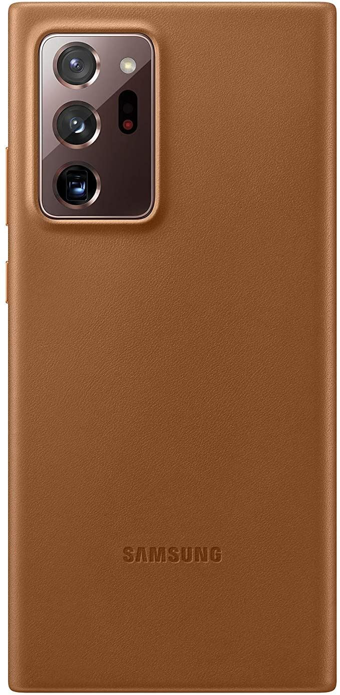 Samsung Galaxy Note 20 Leather Cover Brown - EF-VN980LAEGEU