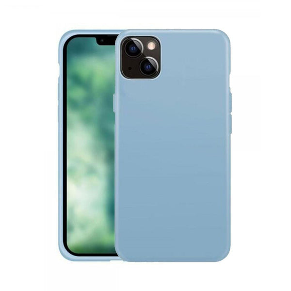 Xqisit Silicone Case for iphone 14 6.1" Blue Fog - 50547
